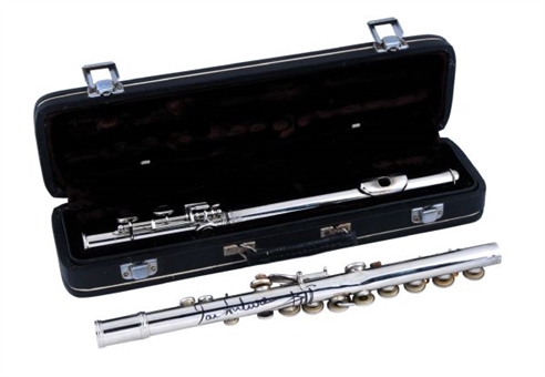 Jethro Tull’s Ian Anderson Signed Flute With Case 